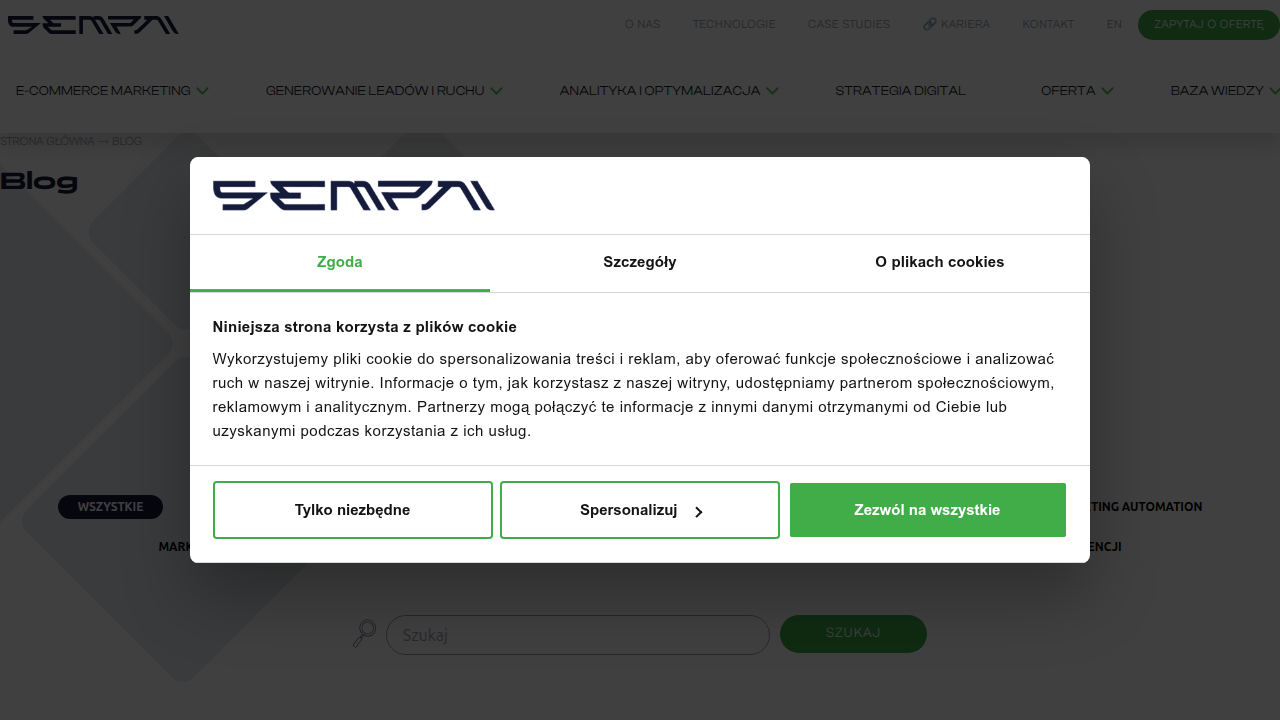 Blog Sempai oferuje praktyczne analizy i przykłady rodzajów reklam na Allegro.